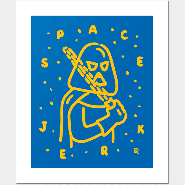 Space Jerk Wall Art by Quailty Assured